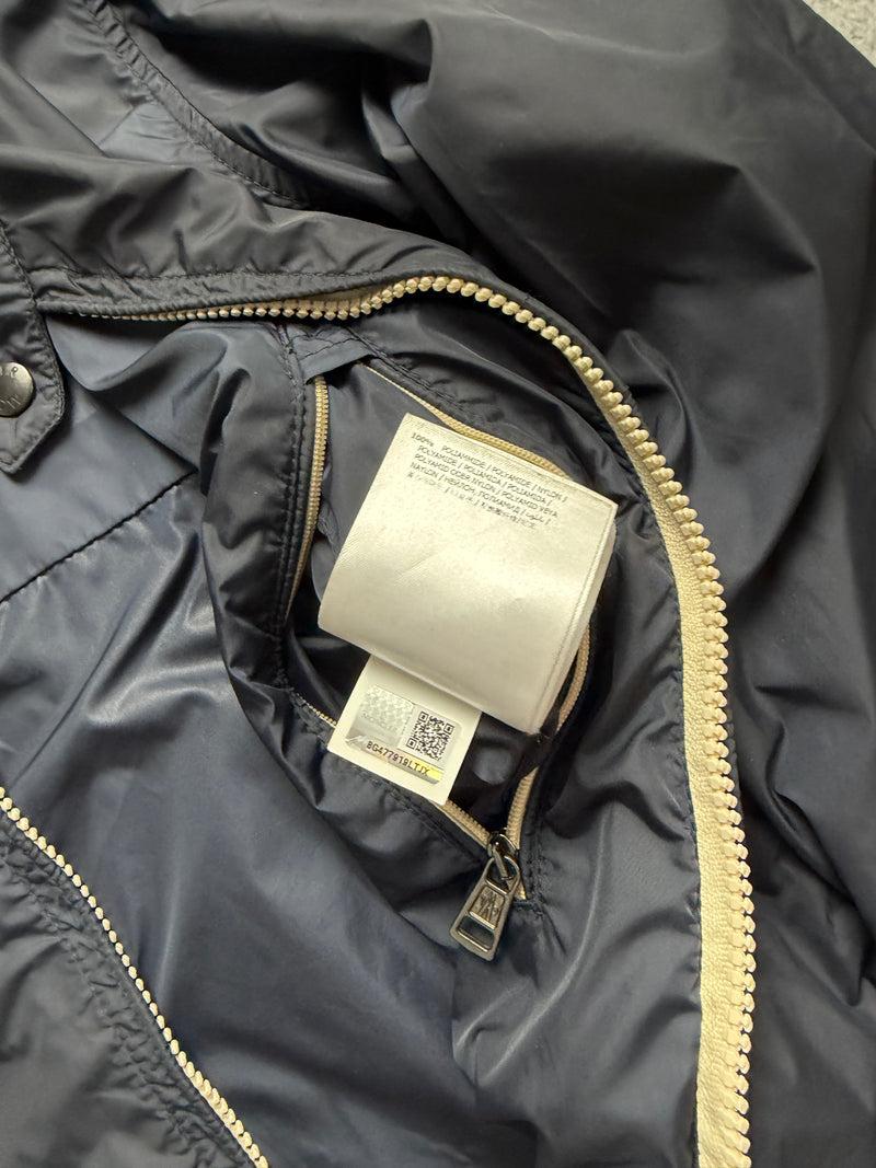 Moncler navy Albert Giubbotto jacket