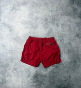Moncler red swim shorts