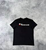 Moncler navy spellout tee