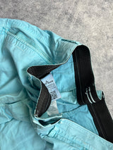 Stone island 2015 baby blue cargo shorts