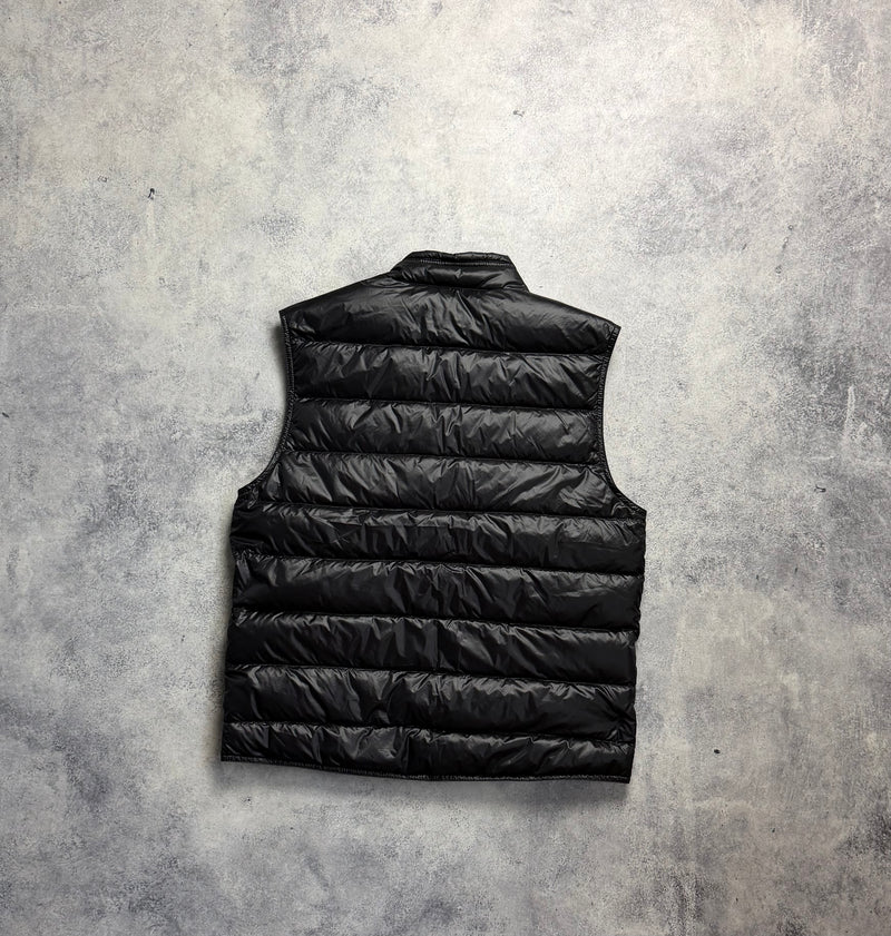 Moncler black GUI gilet