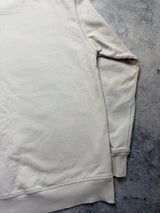 CP company cream embroidered jumper