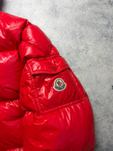 Moncler ecrins red jacket