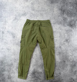 Stone island SS22 olive green tela cargo trousers