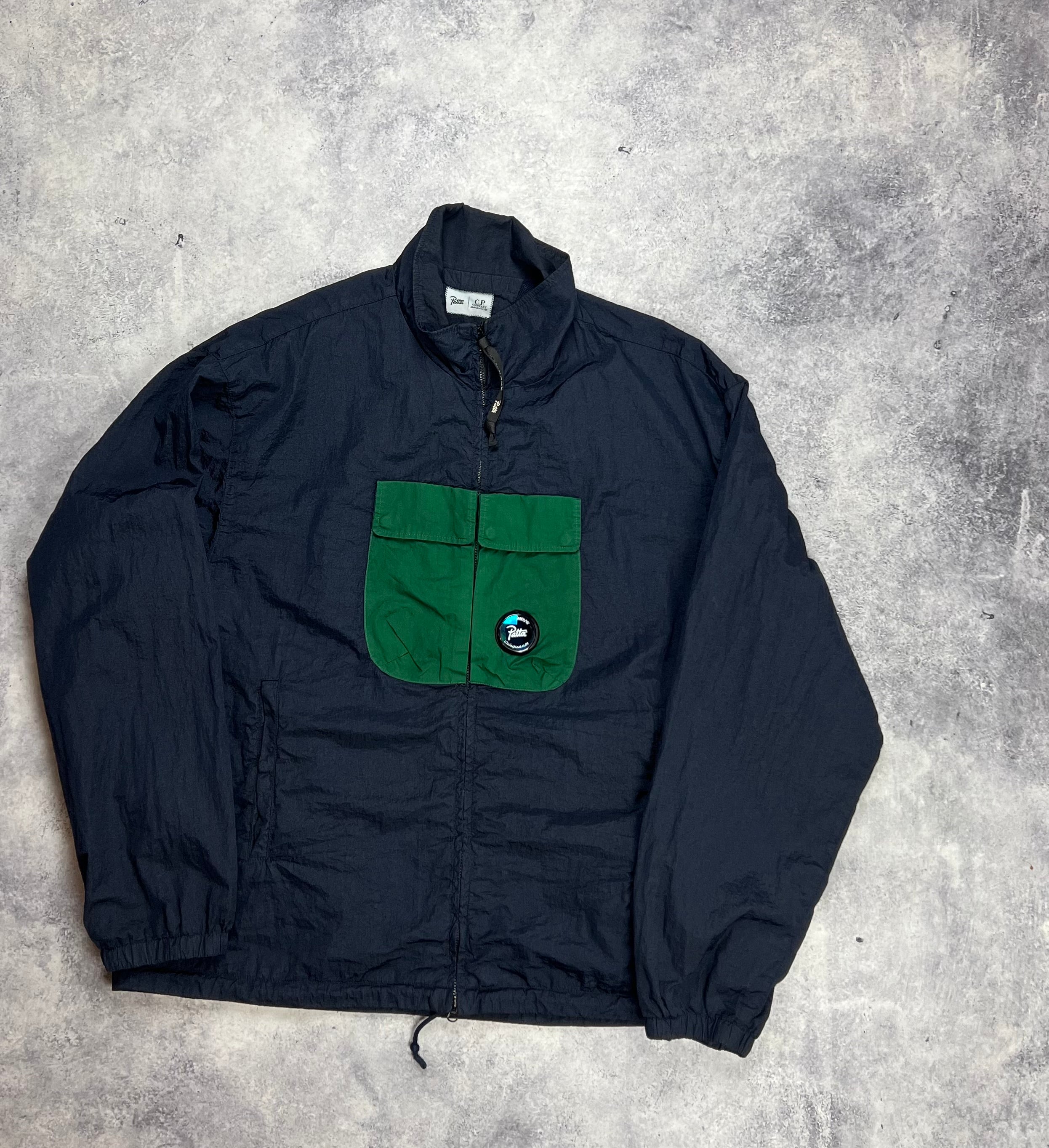 Patta C.P. Company ナイロンジャケット CP Company x Patta Zipped Nylon Windbreaker Jacket - Medium