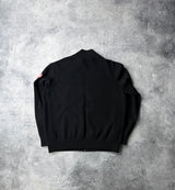 Canada goose black Hybridge knit jacket