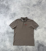 Prada grey polo shirt