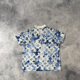 Louis Vuitton watercolor monogram polo shirt