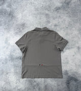 Moncler grey polo shirt