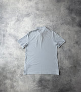 Stone island pale blue polo shirt