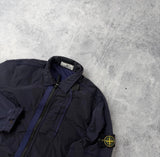 Stone island AW18 navy nylon overshirt