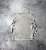 Stone island 2018 hand sprayed two tone knit jumper