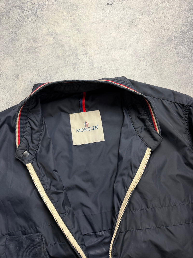 Moncler navy Albert Giubbotto jacket