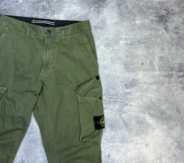 Stone island 2020 khaki cargo trousers