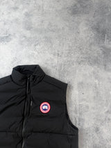Canada goose black lodge vest gilet