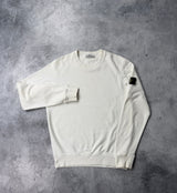 Stone island 2021 white jumper