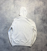Stone island 2018 white zip hoodie