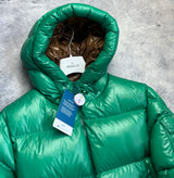 Moncler ecrins green jacket
