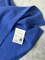 Moncler blue polo shirt