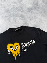 Palm angels black Dubai spray tee