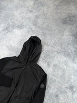 Canada goose black windbridge hoodie black label