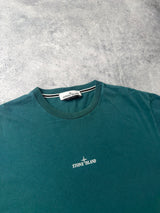 Stone island AW23 dark green graphic tee