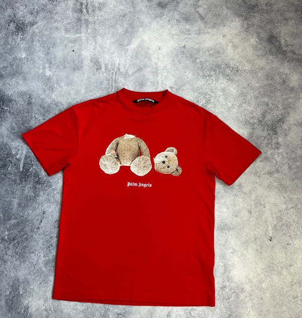 Palm angels red kill the bear tee