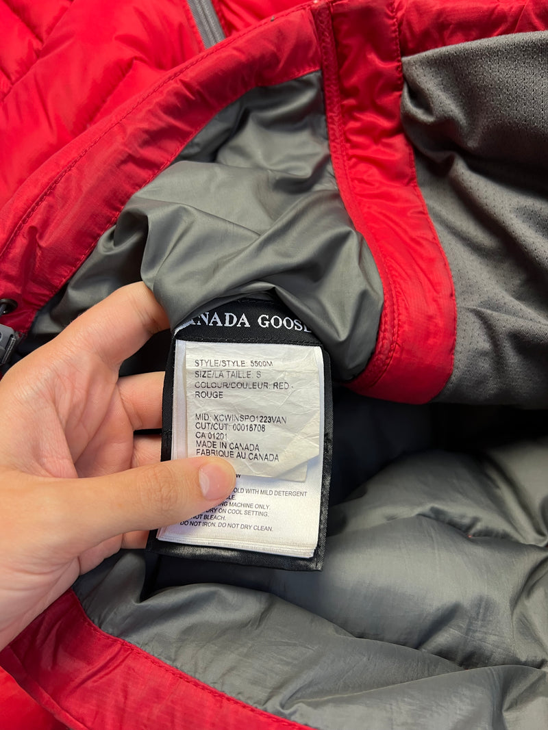 Canada goose red brookvale jacket