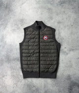 Canada goose iron grey Hybridge knit gilet
