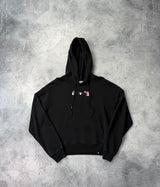 Off-white black acrylic arrow hoodie