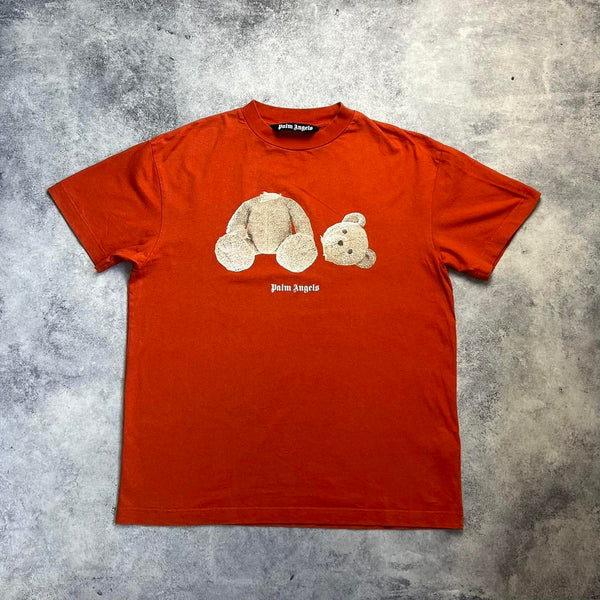 Palm angels orange kill the bear tee
