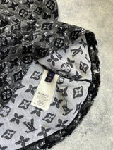 Louis Vuitton grey & black monogram tee