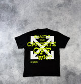 Off-white opposite arrow black tee