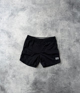 CP company black nylon chrome swim shorts