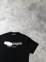 Palm angels Las Vegas black spray tee