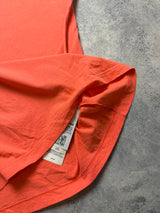 Stone island orange graphic tee