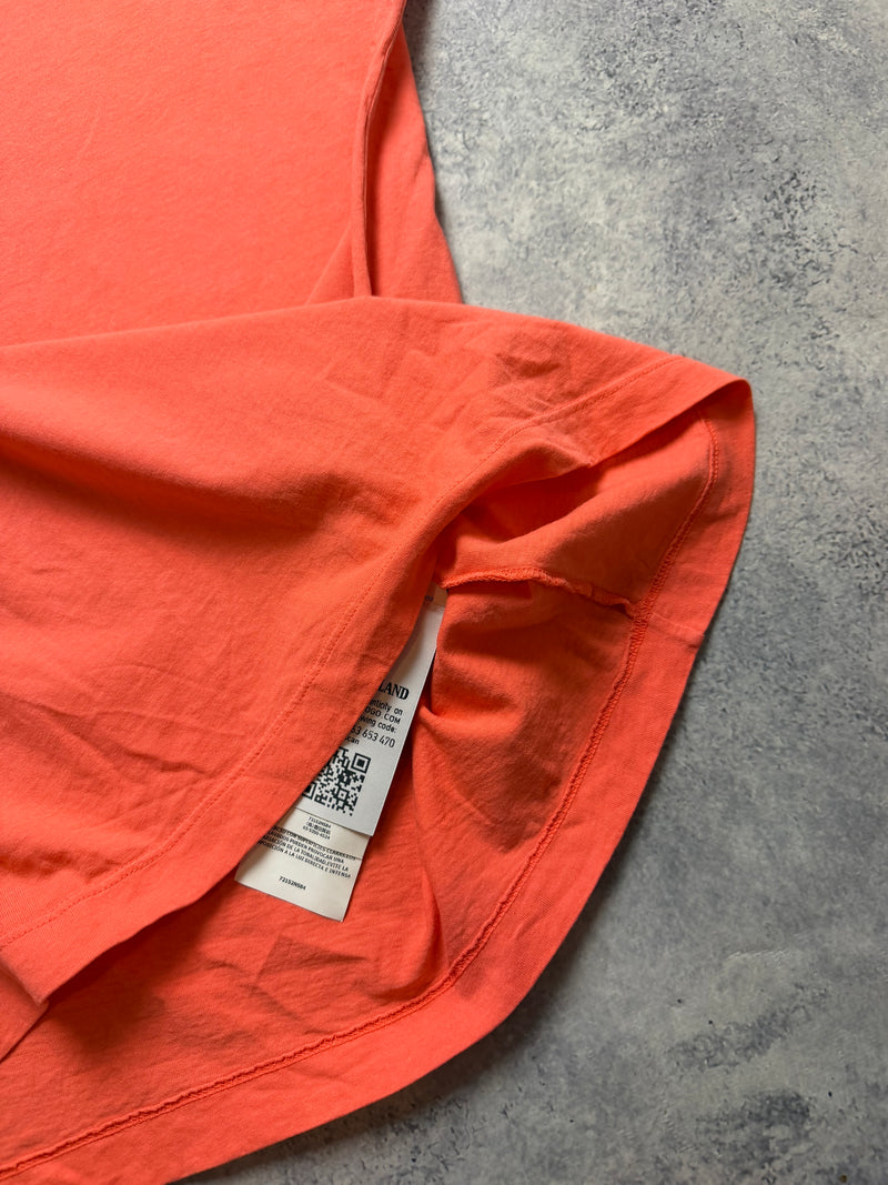 Stone island orange graphic tee