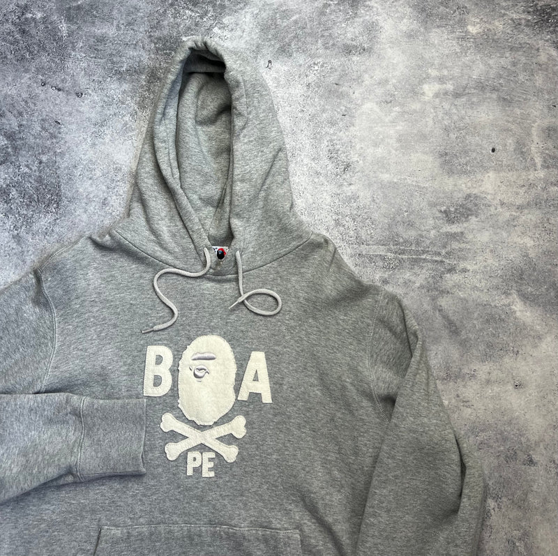 Bape pirate grey hoodie