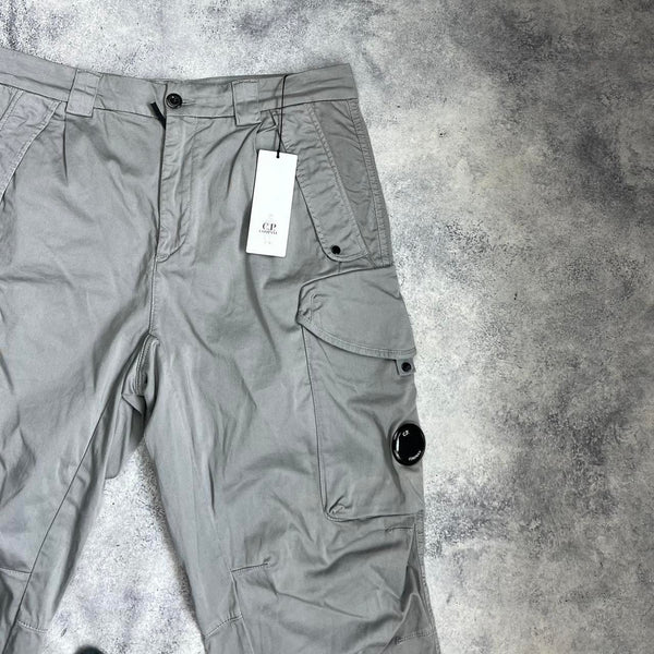 CP company grey loose fit cargo trousers