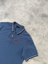 Prada blue polo shirt