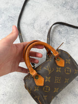 Louis Vuitton vintage mini speedy with strap