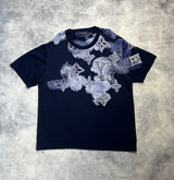 Louis Vuitton watercolour navy tee