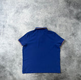 Moncler blue polo shirt