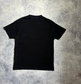 Palm angels black gothic logo print tee