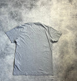 CP company grey block logo tee