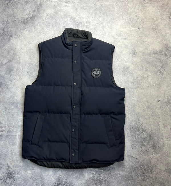 Canada goose black label navy gilet