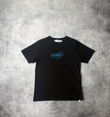 Off-white black stitch logo tee