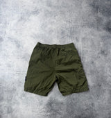 Stone island SS22 khaki green nylon metal cargo shorts