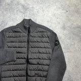 Canada goose grey black label Hybridge knit