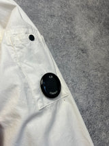 CP company white overshirt